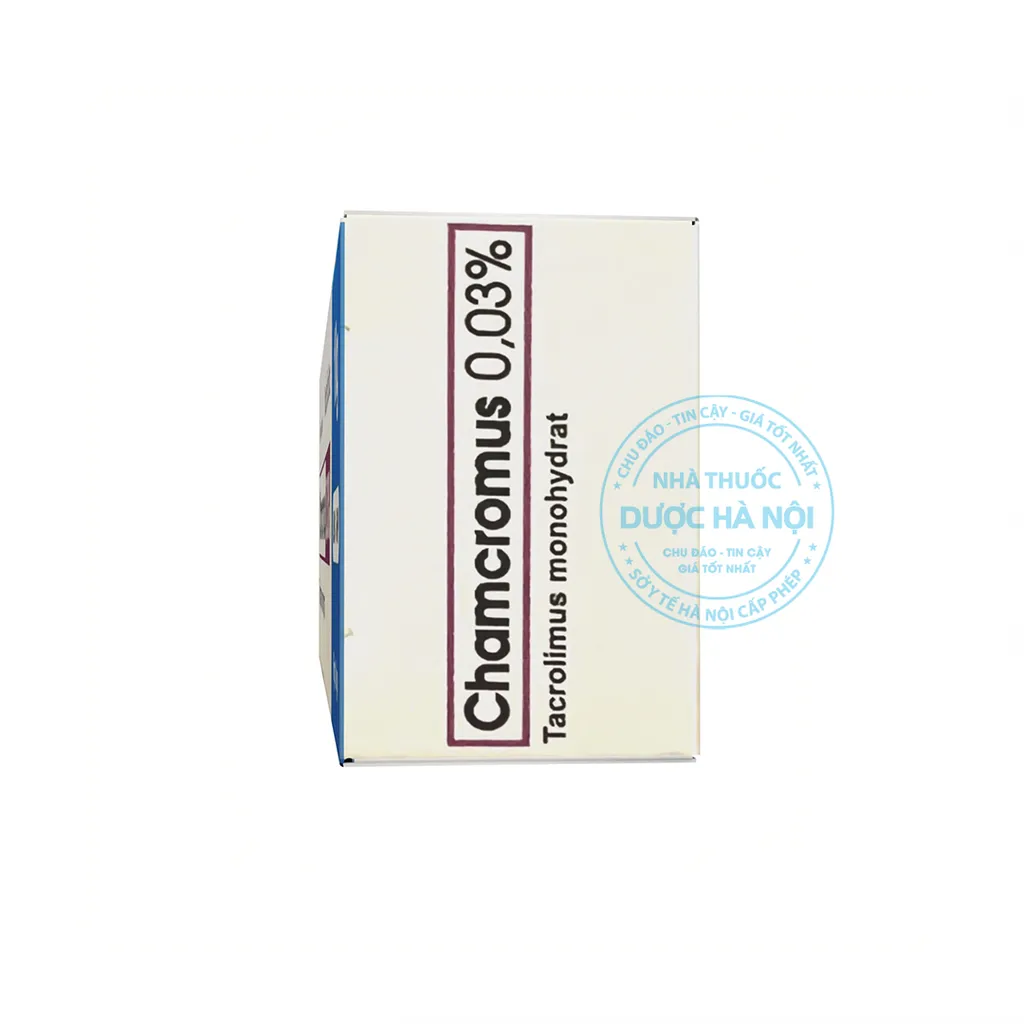 Thuốc mỡ bôi da Chamcromus 0,03%
