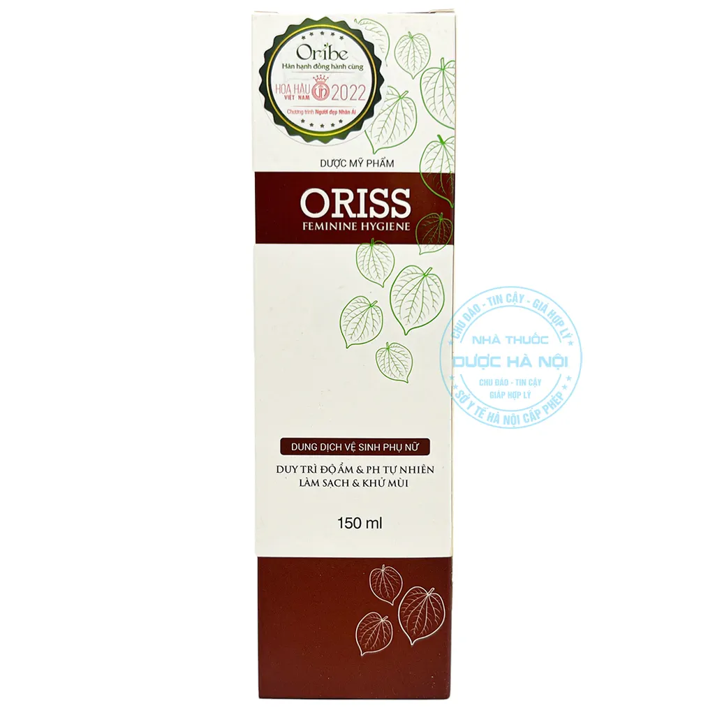 Dung dịch vệ sinh phụ nữ Oriss 150ml