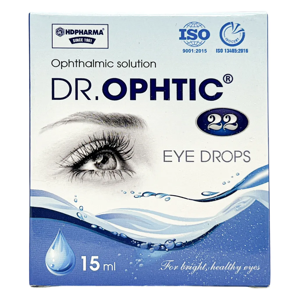Dung dịch nhỏ mắt Dr.Ophtic 2
