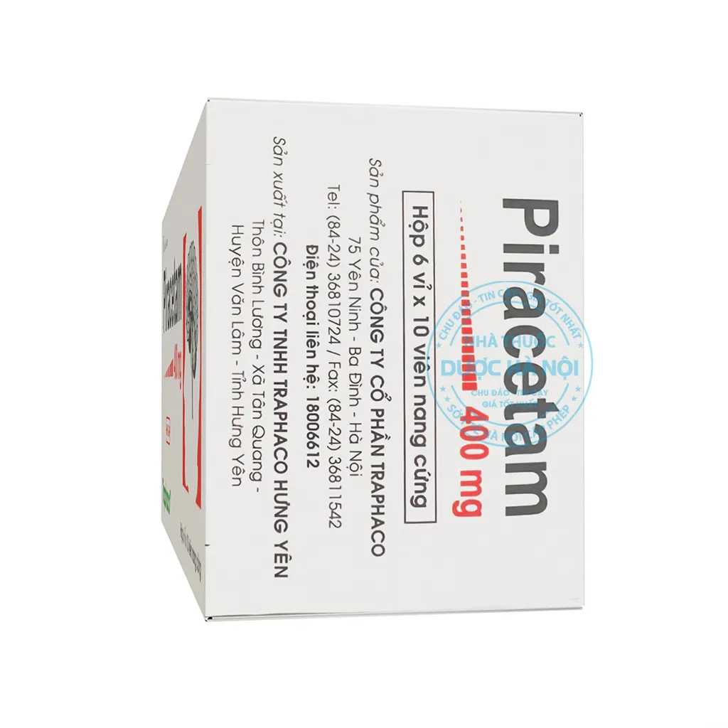 Thuốc Piracetam 400mg Traphaco