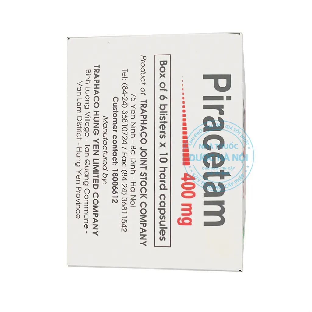 Thuốc Piracetam 400mg Traphaco