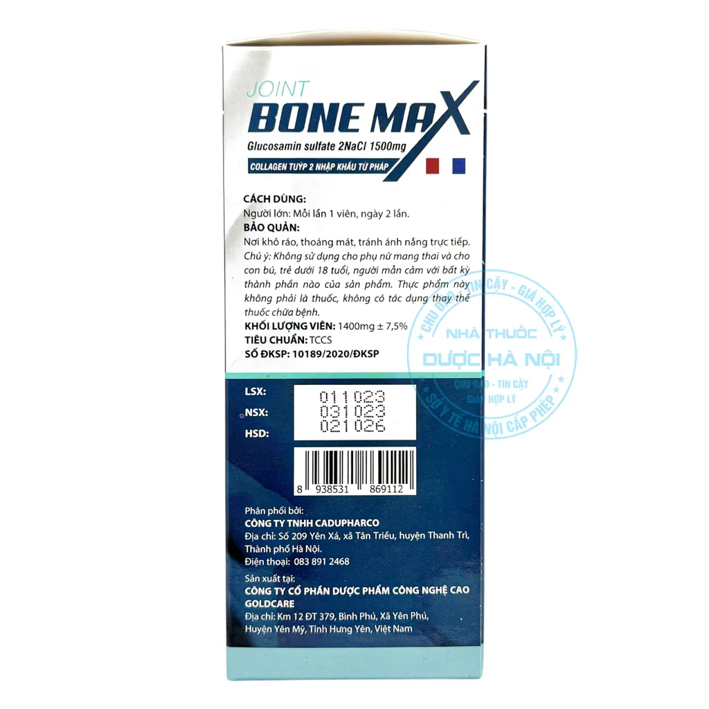 Viên uống Joint Bone Max