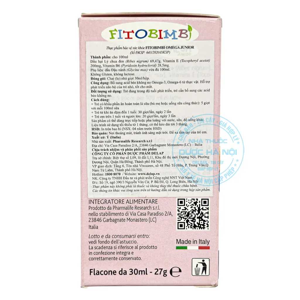 Fitobimbi Omega Junior