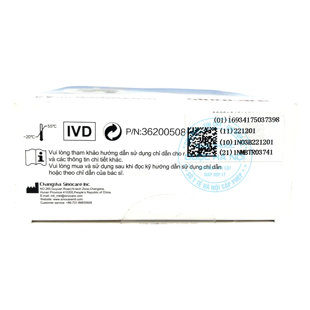 Máy đo đường huyết Safe-Accu Sinocare