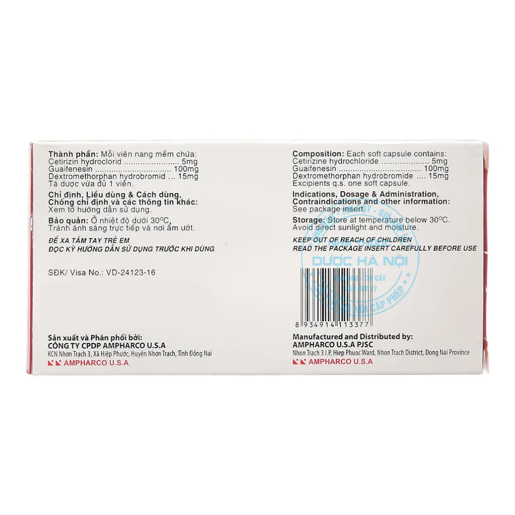 Thuốc SOSCough Ampharco