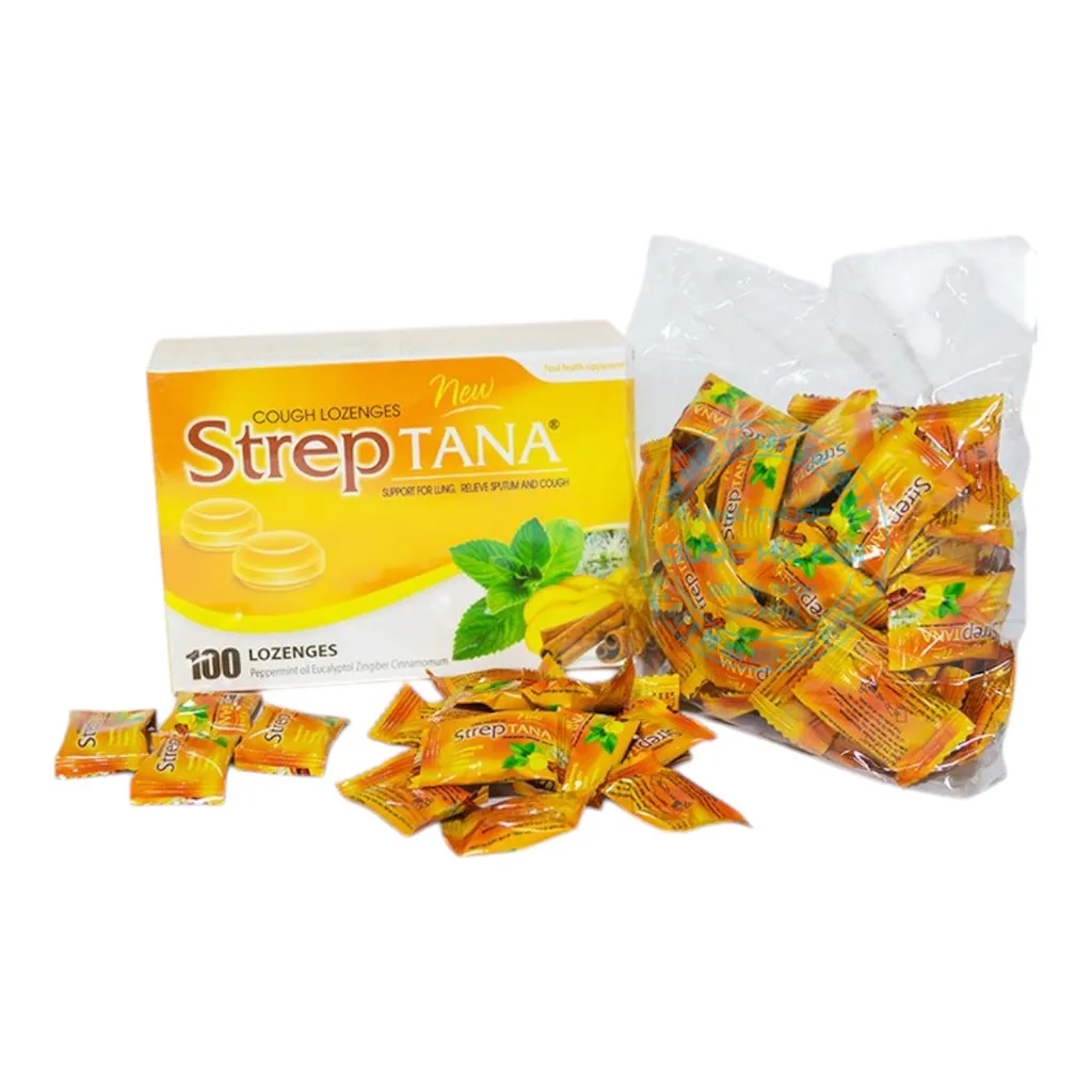 Viên ngậm ho Streptana