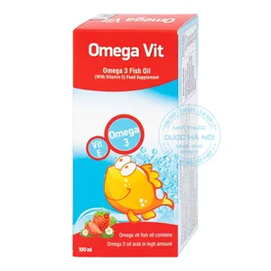 Omega Vit bổ sung acid béo Omega 3, EPA, DHA hỗ trợ phát triển não bộ và thị lực