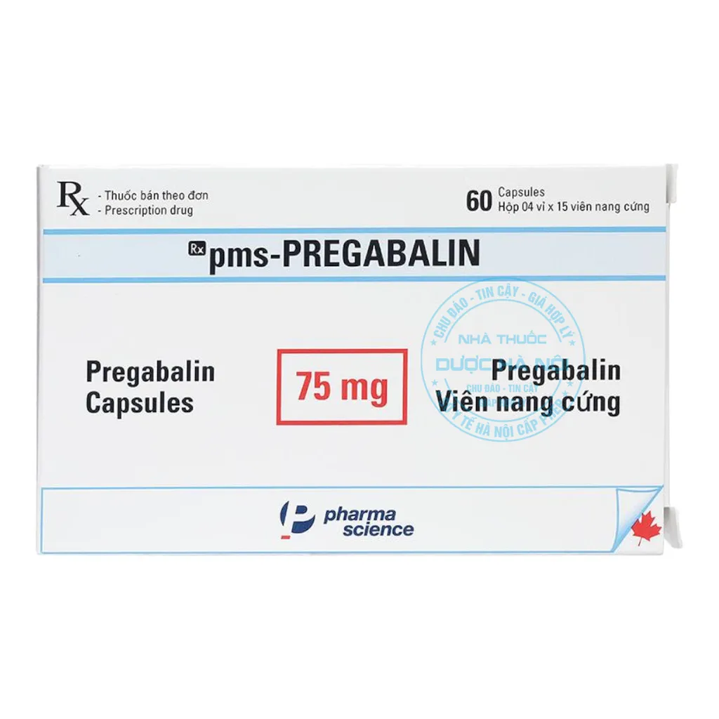 Thuốc pms-Pregabalin 75mg