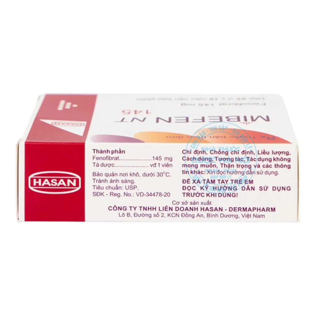Thuốc Mibefen NT 145mg