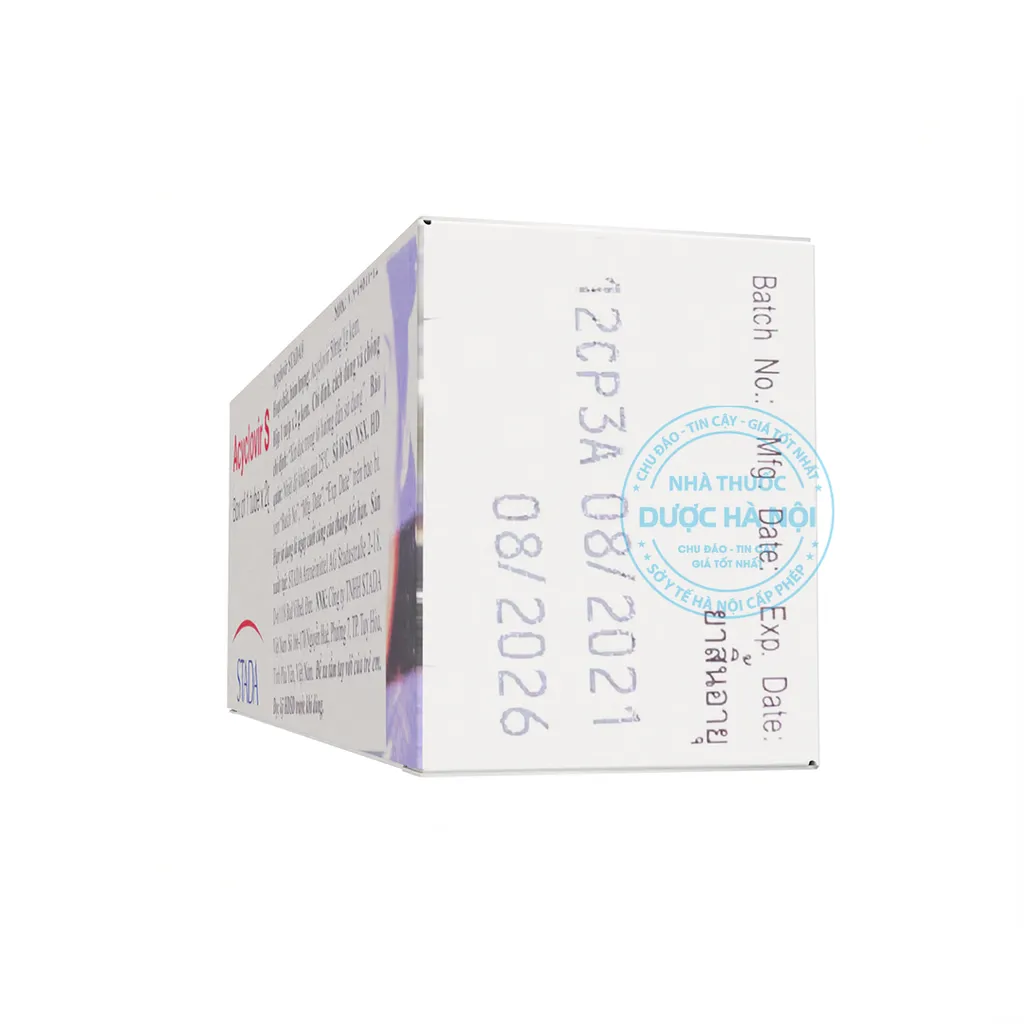 Thuốc Acyclovir Stada 2g