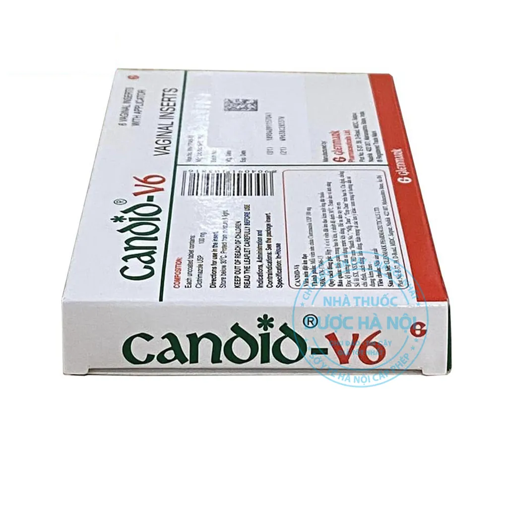 Viên đặt âm đạo Candid - V6