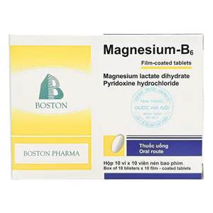 Magne-B6 Boston bổ sung Magnesi và Vitamin B6 cho cơ thể
