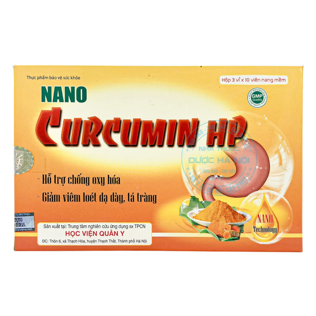 Viên uống Nano Curcumin HP