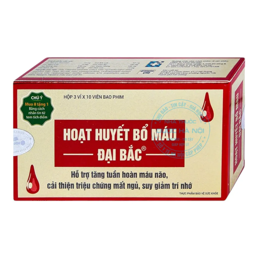 Hoạt Huyết Bổ Máu Đại Bắc