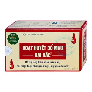 Hoạt Huyết Bổ Máu Đại Bắc tăng cường lưu thông máu tới não