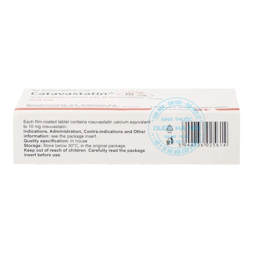 Thuốc Catavastatin 10mg