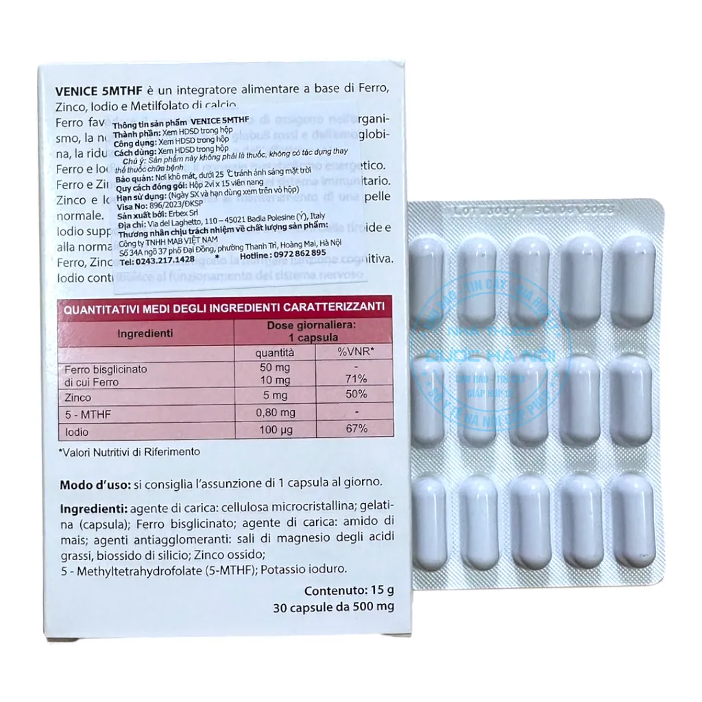 Viên uống Venice 5MTHF