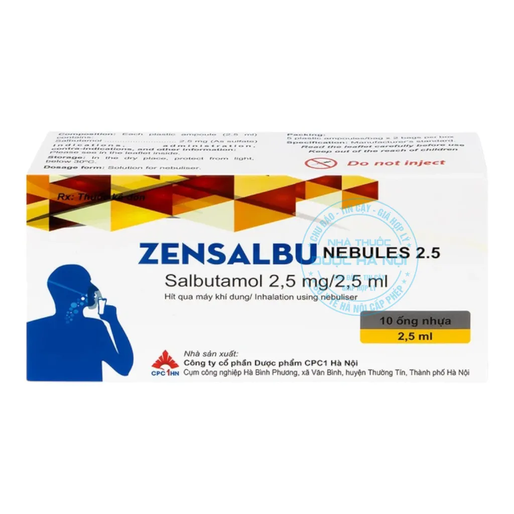 Zensalbu Nebules 2.5mg/2.5ml