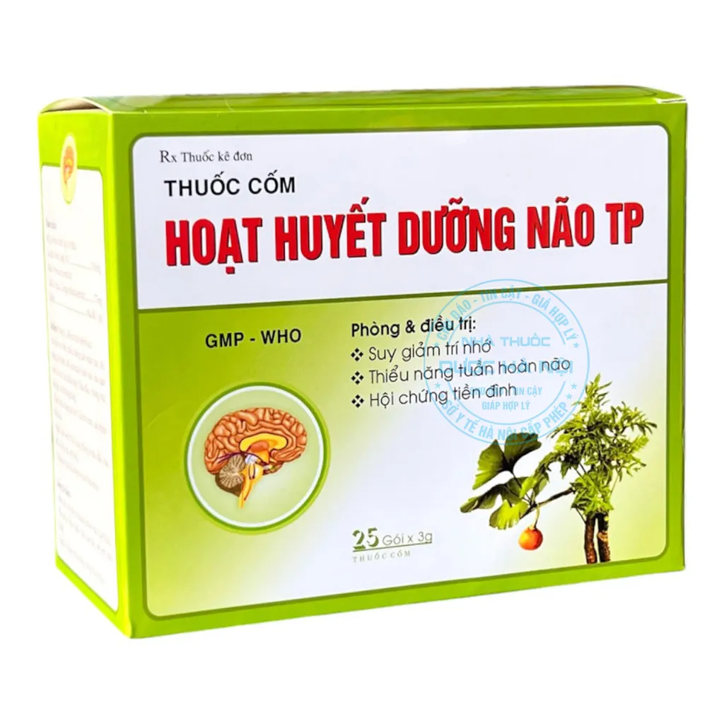 Thuốc cốm Hoạt Huyết Dưỡng Não TP