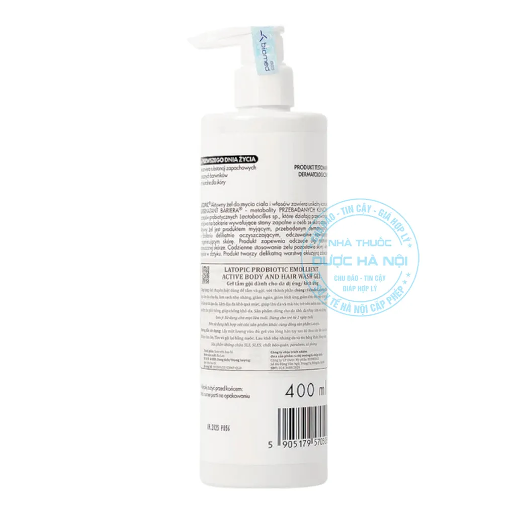 Latopic Tắm Gội Gel