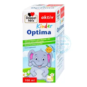 Siro Optima Kinder sử dụng tốt cho trẻ biếng ăn, chậm lớn, suy dinh dưỡng