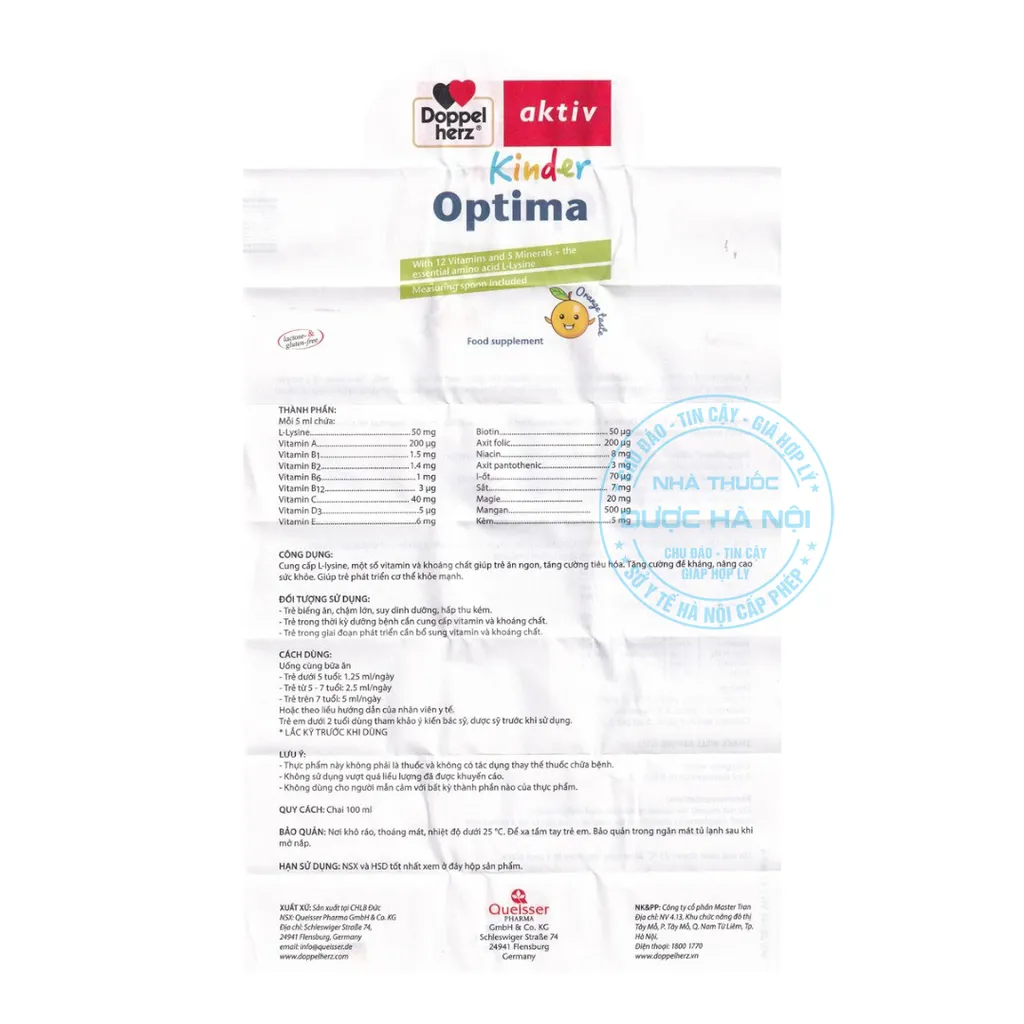 Siro Optima Kinder