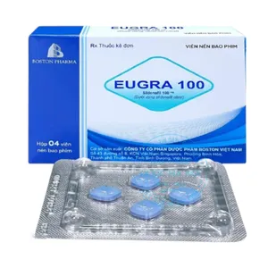 Thuốc Eugra 100mg điều trị chứng rối loạn cương dương ở nam giới