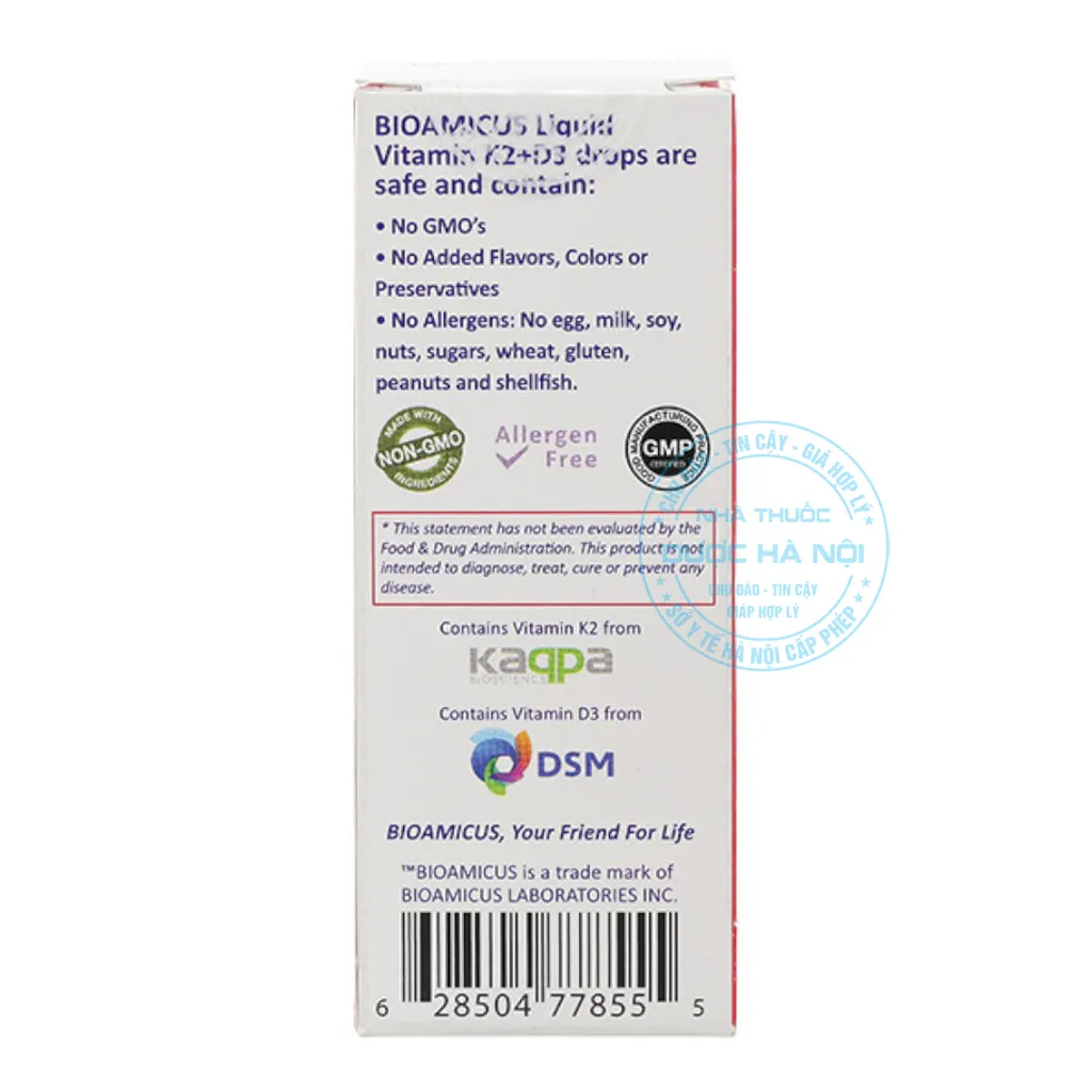BioAmicus Vitamin D3 K2