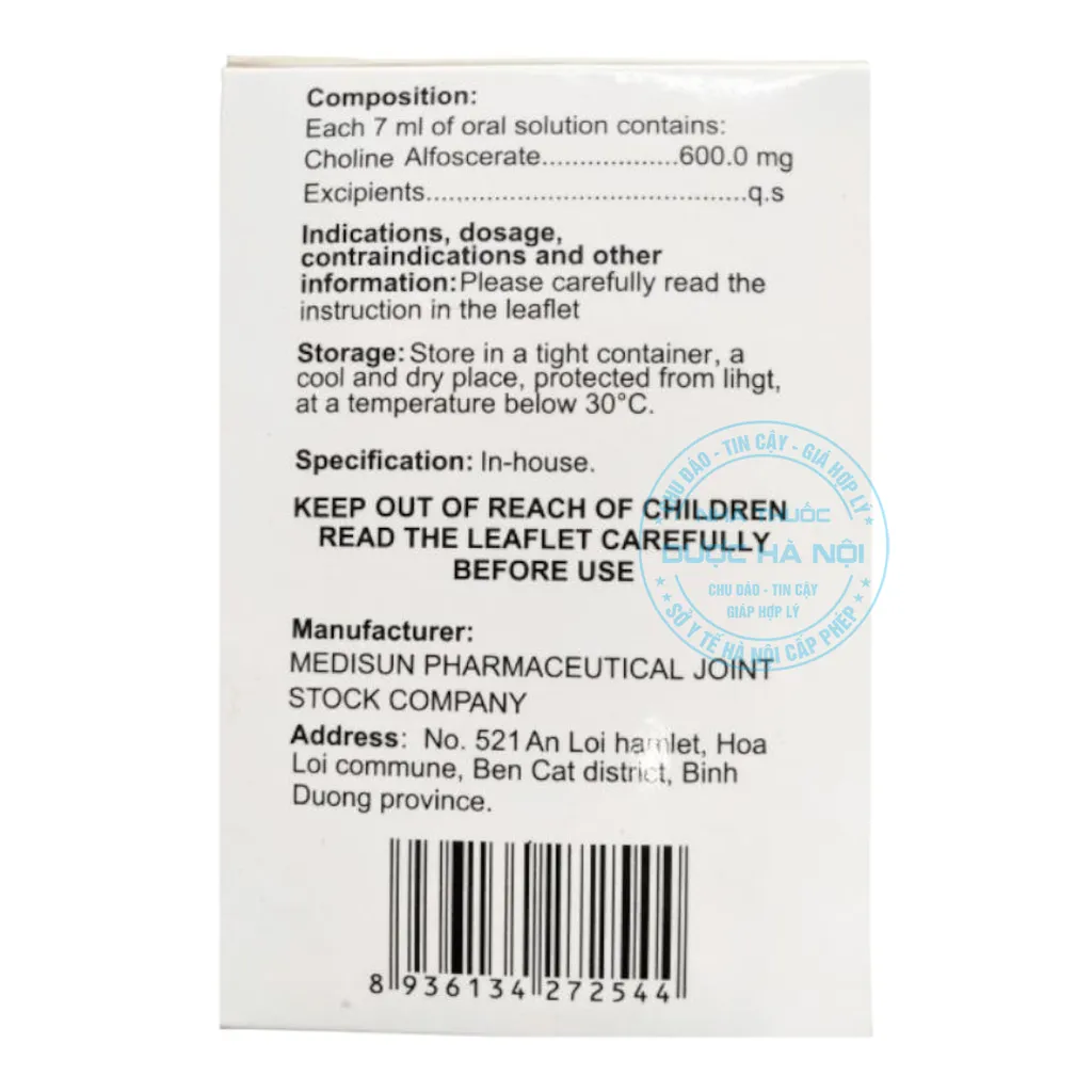 Thuốc Decogamin 600mg