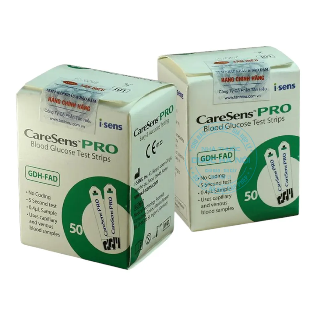 Que thử đường huyết CareSens Pro