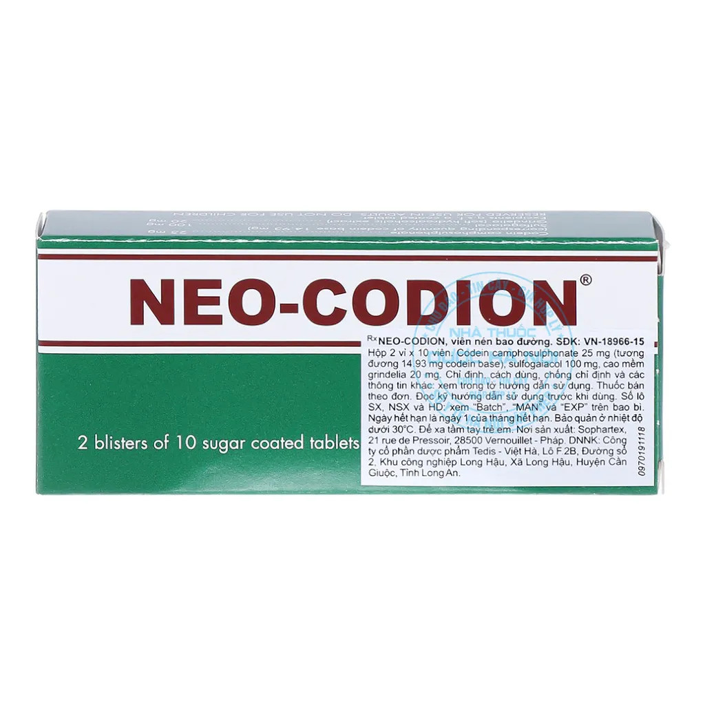 Thuốc Neo-Codion