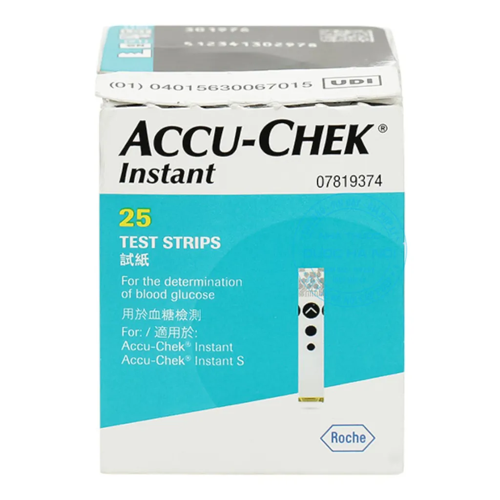 Que thử đường huyết Accu-Chek Instant