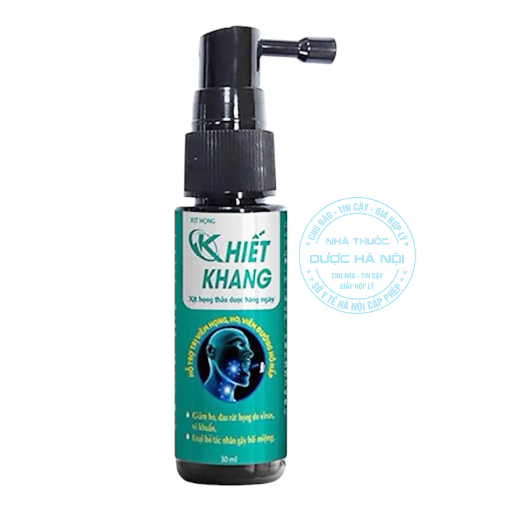 Xịt họng Khiết Khang 30ml