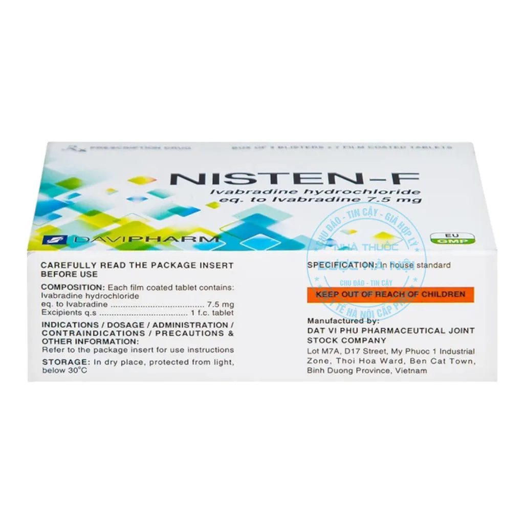 Thuốc Nisten-F 7.5mg