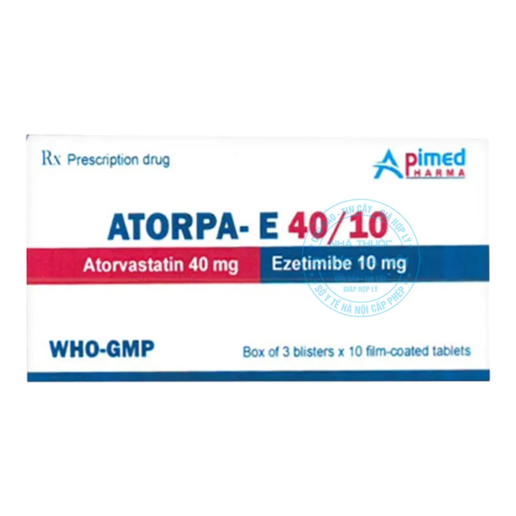 Thuốc Atorpa-E 40/10