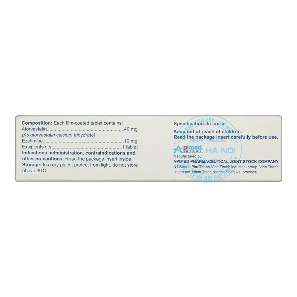 Thuốc Atorpa-E 40/10