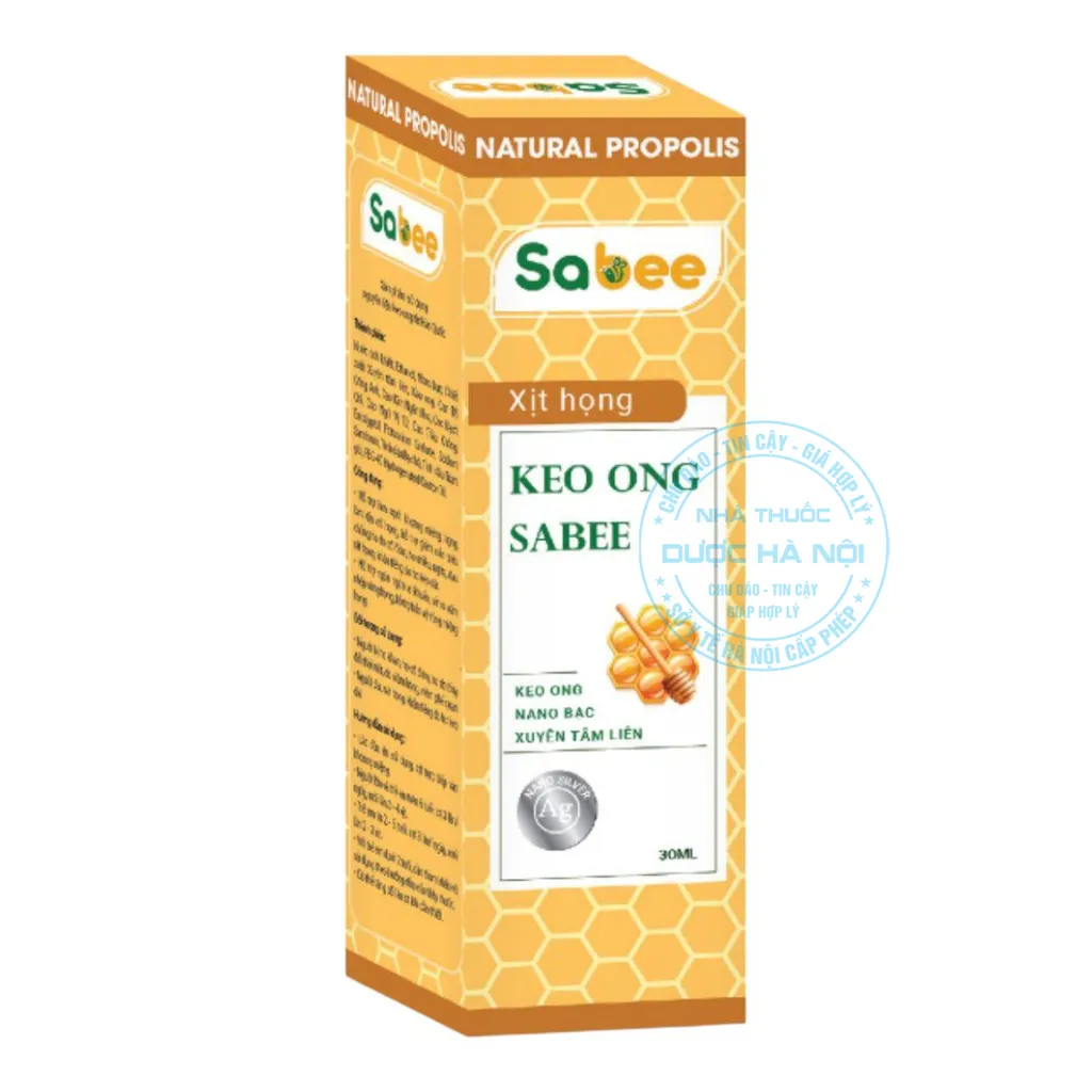Xịt họng Keo Ong Sabee 30ml