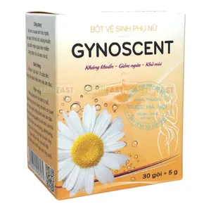 Bột vệ sinh phụ nữ Gynoscent làm sạch, khử mùi, kháng khuẩn và chống viêm