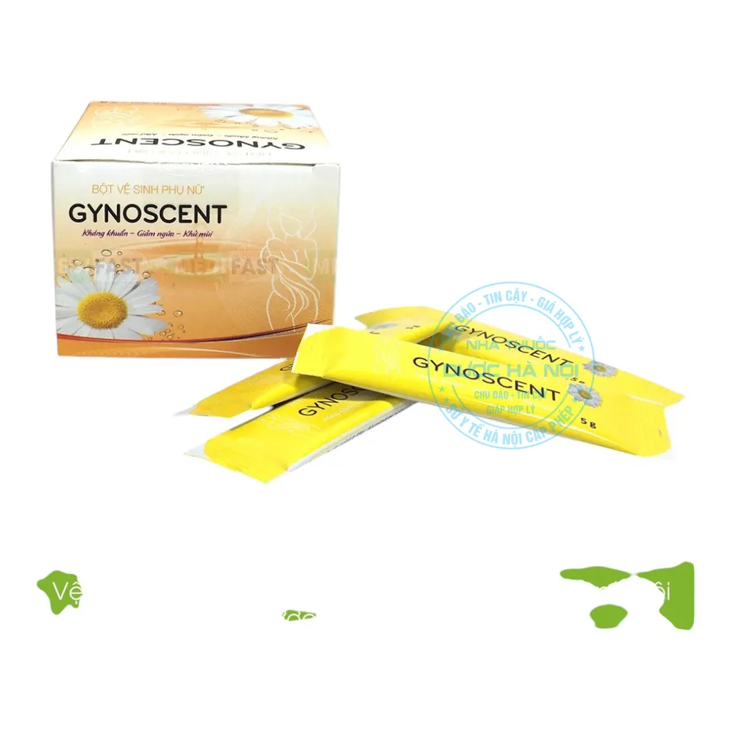 Bột vệ sinh phụ nữ Gynoscent