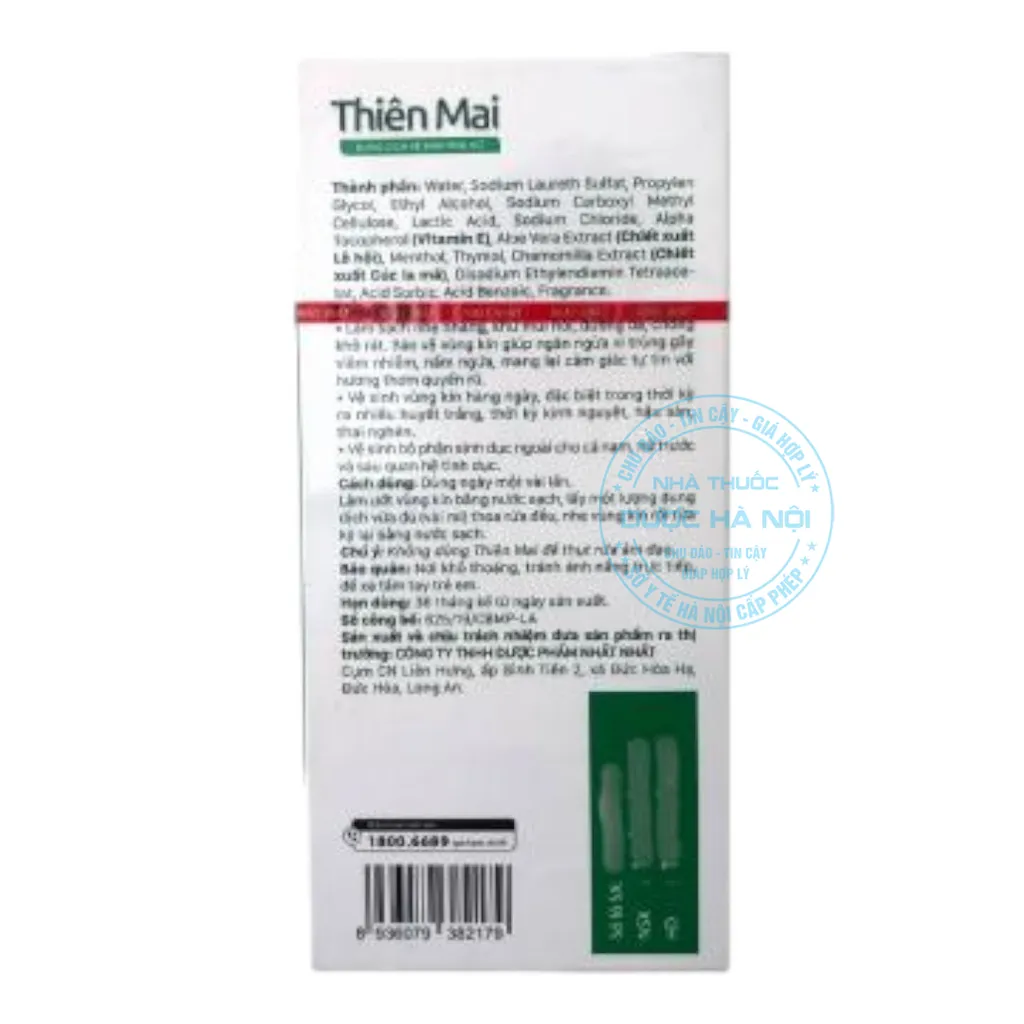 Dung dịch vệ sinh Thiên Mai 100ml Nhất Nhất