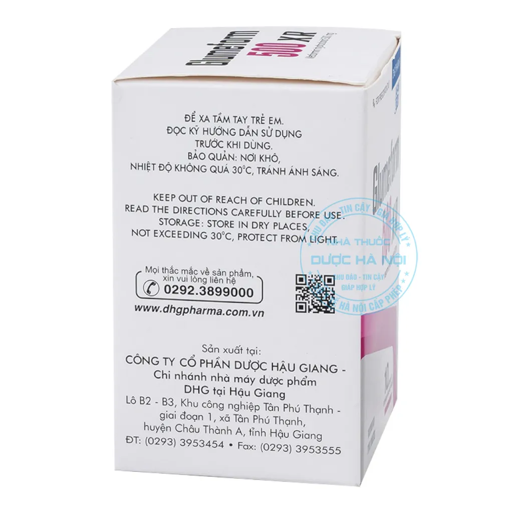 Thuốc Glumeform 500mg