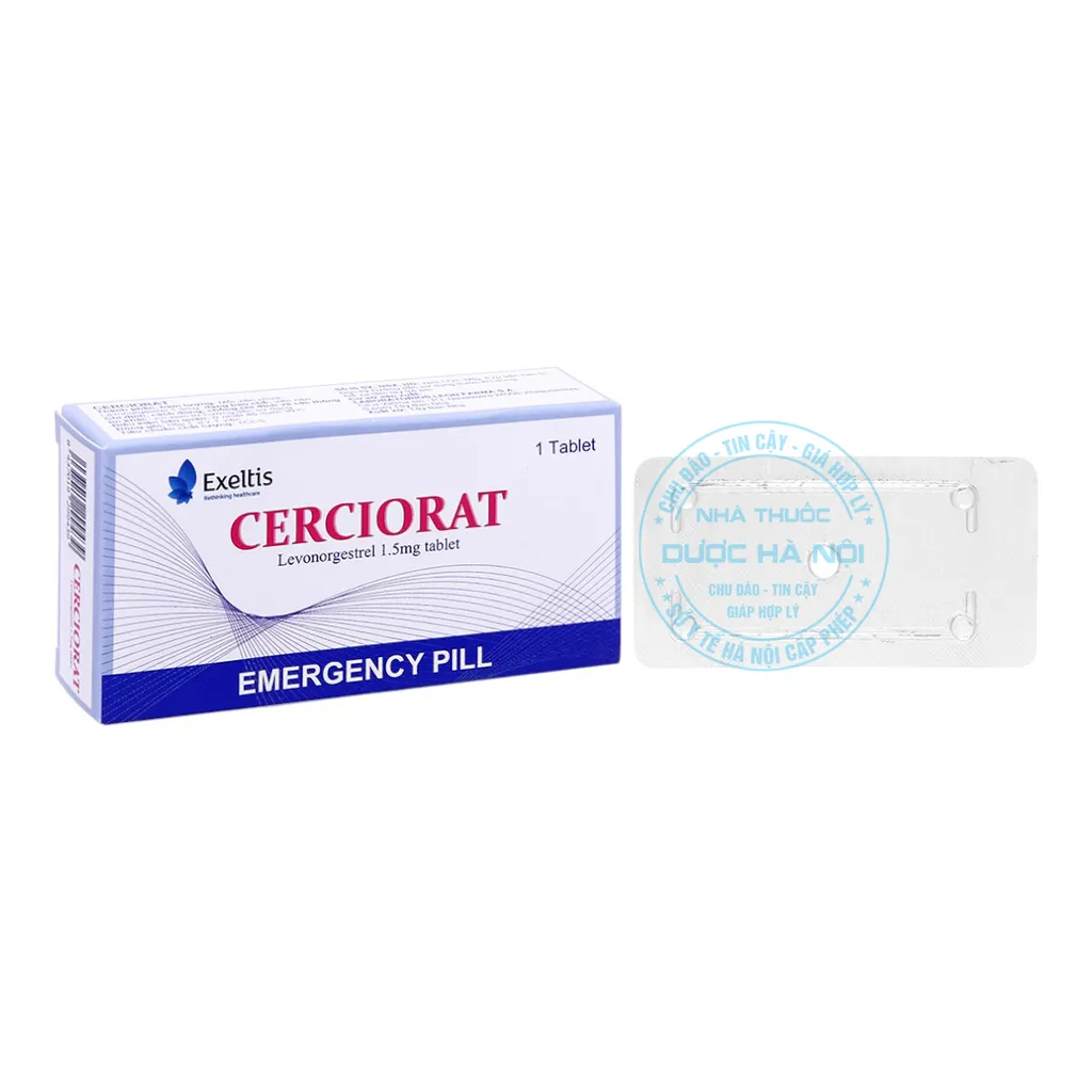 Thuốc tránh thai khẩn cấp Cerciorat