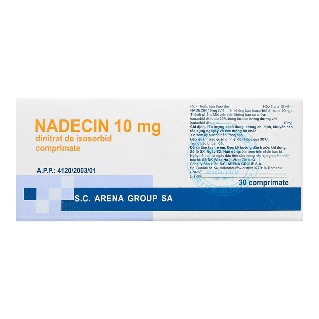 Thuốc Nadecin 10mg