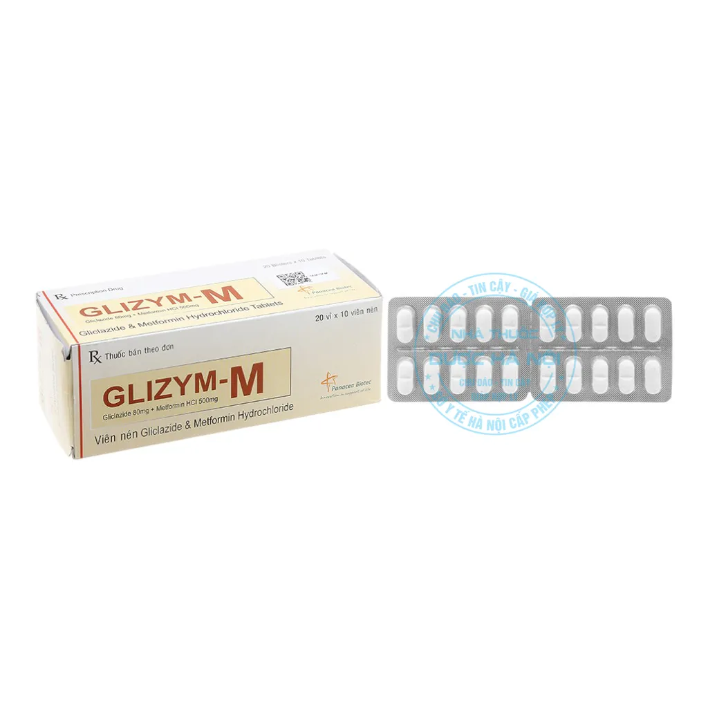 Thuốc Glizym - M 80mg