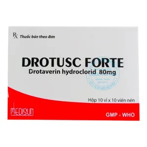 Thuốc Drotusc Forte điều trị co thắt cơ trơn, giúp giảm đau, cải thiện chức năng tiêu hóa