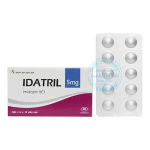 Thuốc Idatril 5mg điều trị tăng huyết áp và suy tim sung huyết