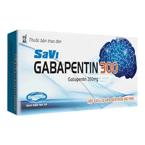 Thuốc Savi Gabapentin 300mg điều trị động kinh và đau do viên thần kinh