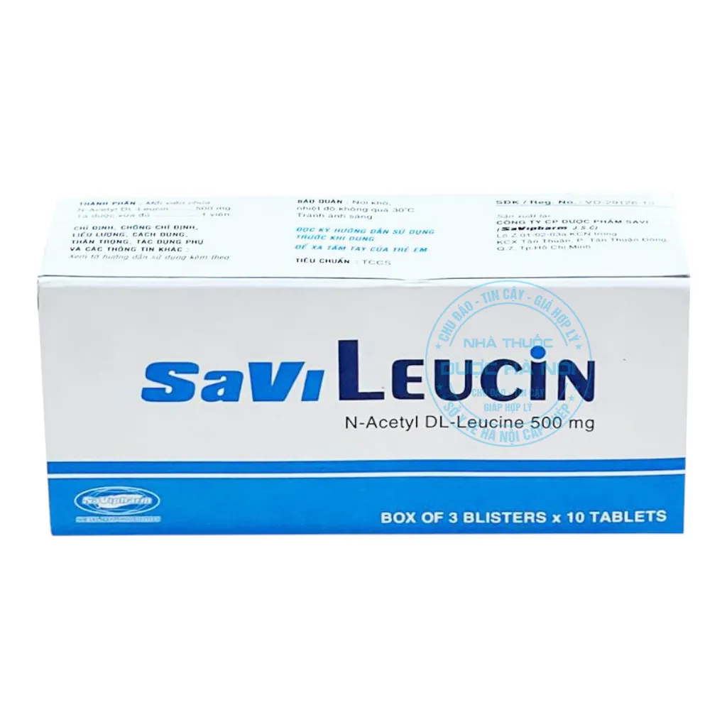 Thuốc Savi Leucin 500mg