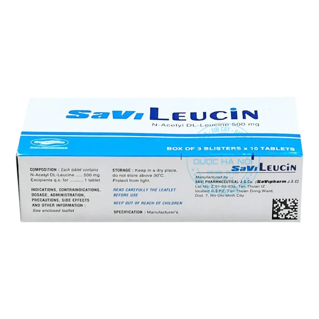 Thuốc Savi Leucin 500mg