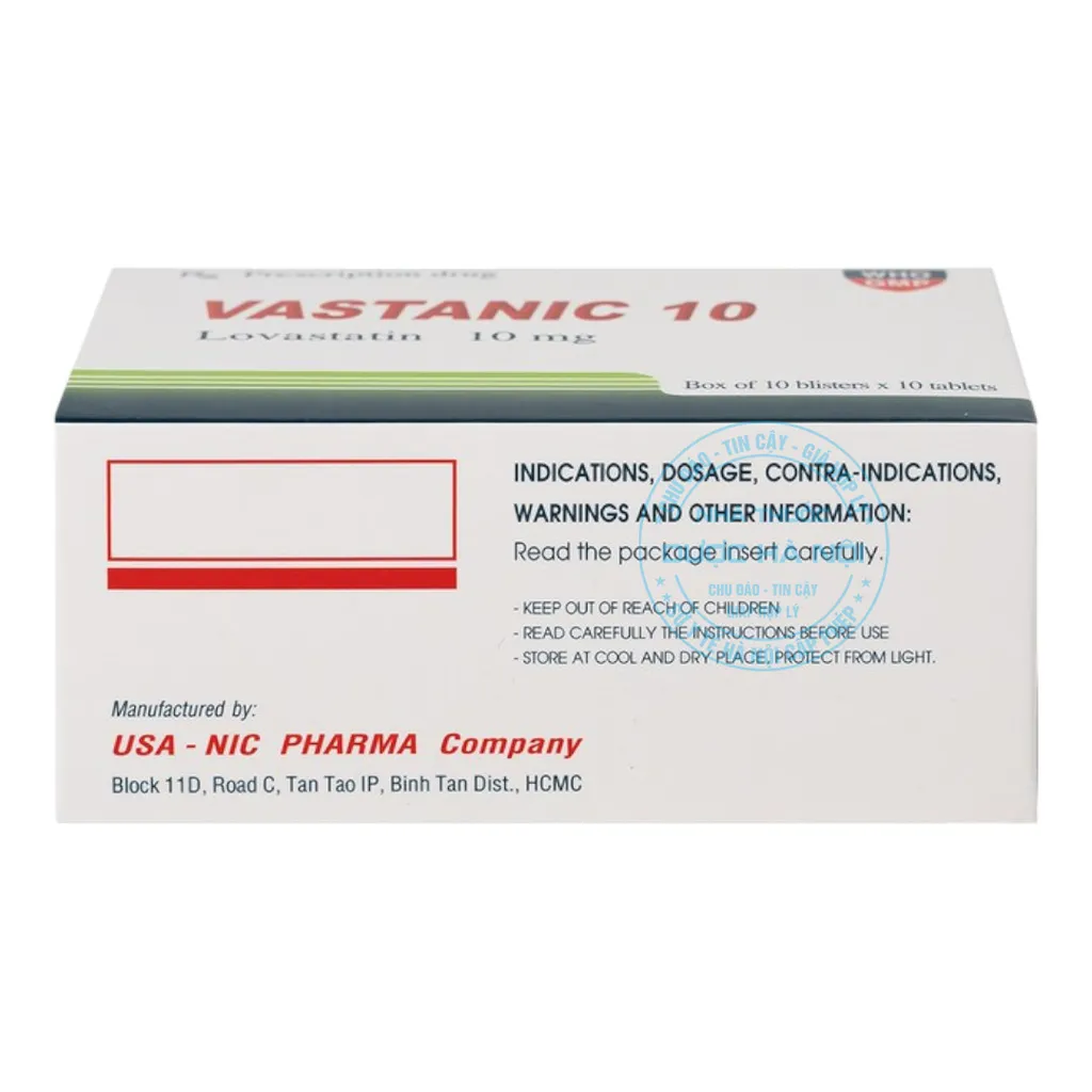 Thuốc Vastanic 10mg